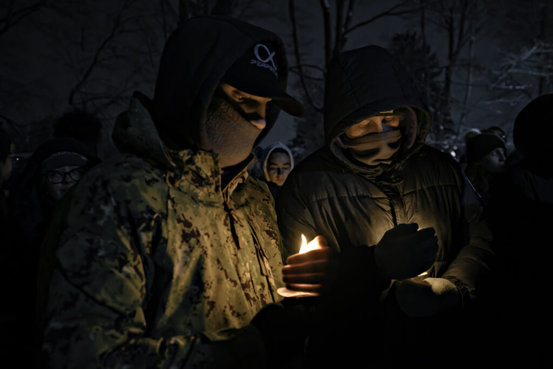 A community in grief gathers to hold light in ‘one of Providence’s darkest times’