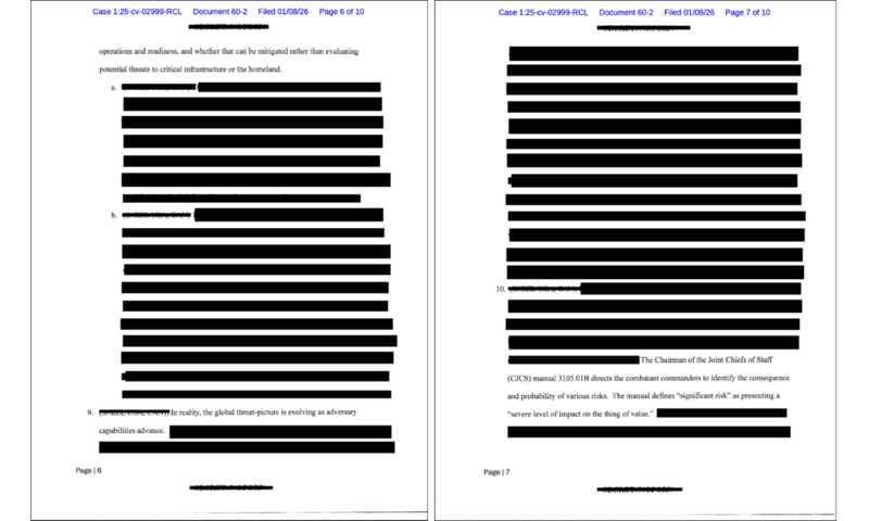 Specific Revolution Wind national security risks remain classified in court documents
