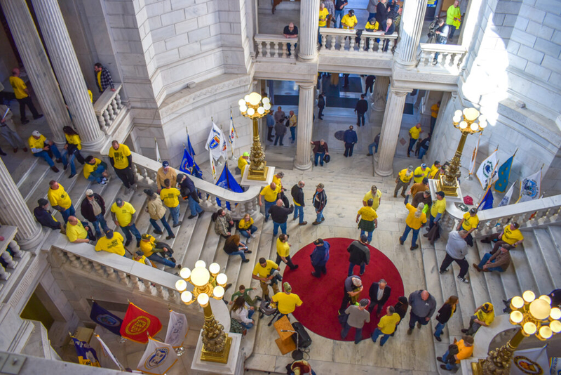 Gun owners muster for RI State House hearing, looking to head off proposed restrictions