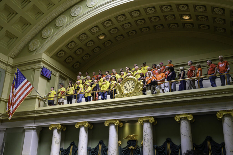 A night for Rhode Island journalists to celebrate and a photo worth a second look