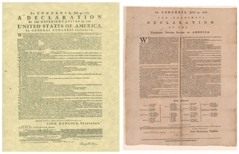 Where to see Rhode Island’s original copies of the Declaration of Independence during July