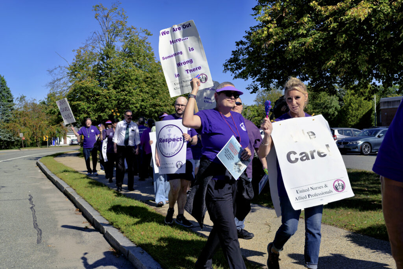 Unionized hospital workers had high hopes after Roger Williams, Fatima sale. Not anymore.