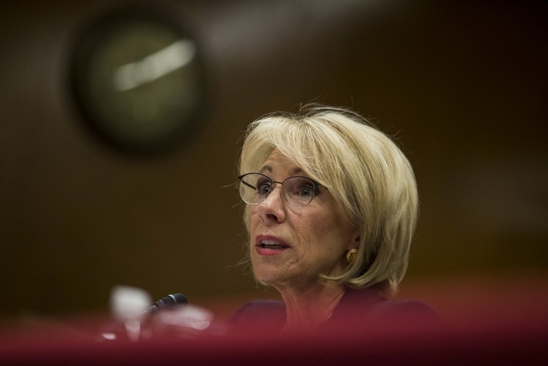 U.S. House to vote on upending DeVos student loan forgiveness policy