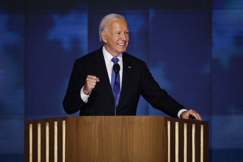 Biden delivers late-night farewell to Democrats as he passes the torch to Harris