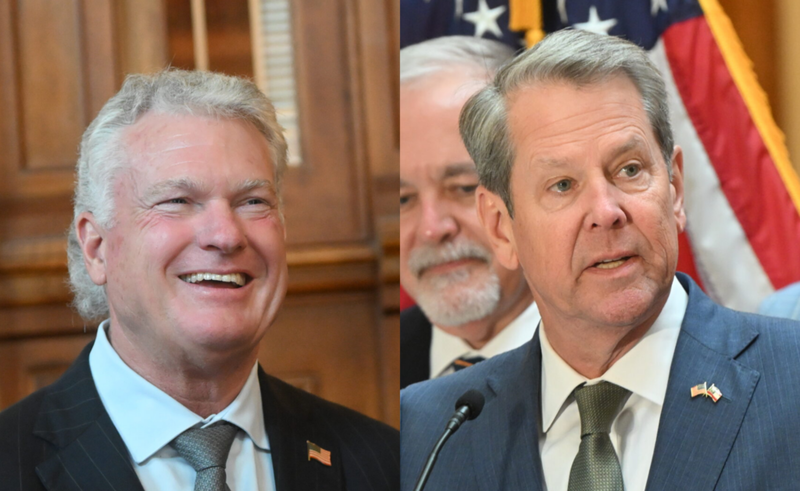Kemp backs Mike Collins in Georgia’s U.S. Senate race with election less than two months away