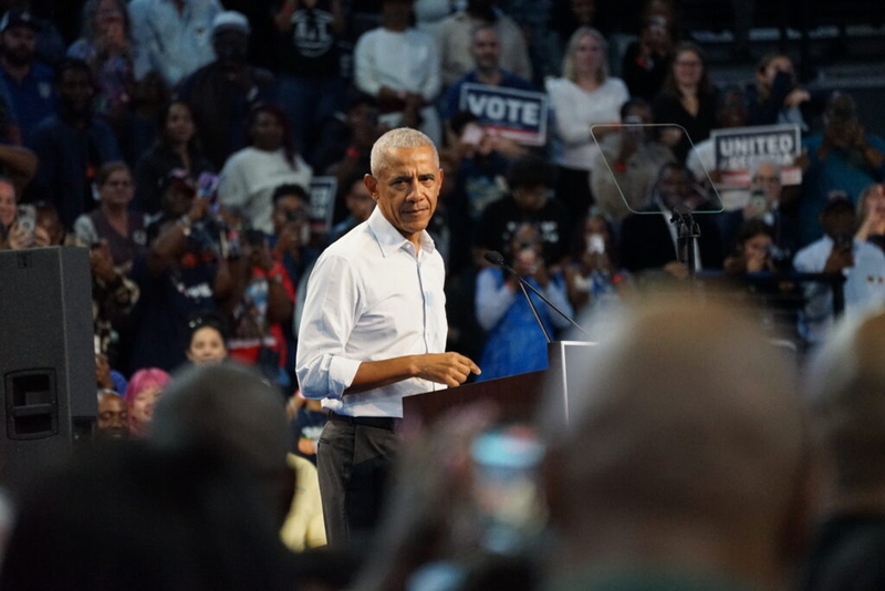 Obama rallies with Georgia Democratic candidates as early voting winds down 