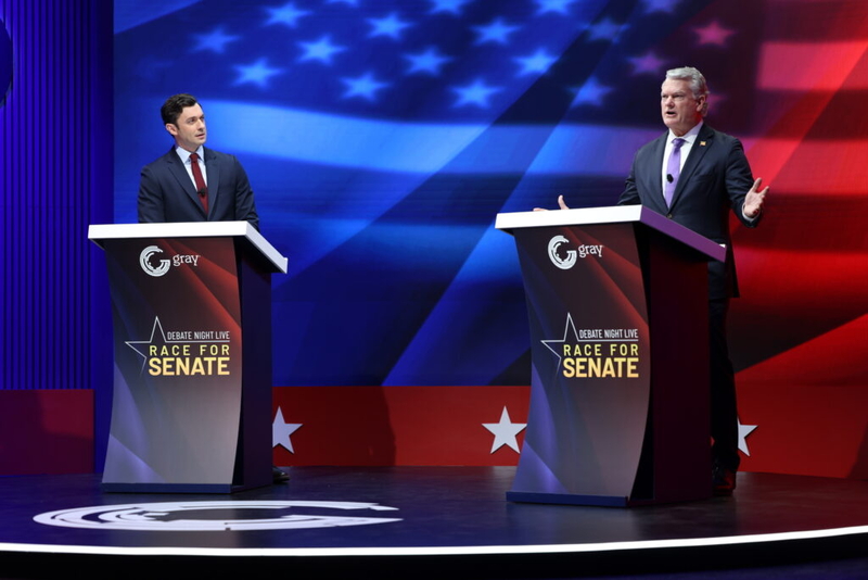Collins, Ossoff trade personal insults during Georgia’s first U.S. Senate debate