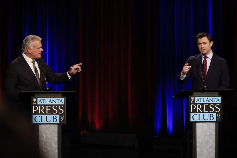 Collins, Ossoff clash in a second heated debate as early voting begins in Georgia 
