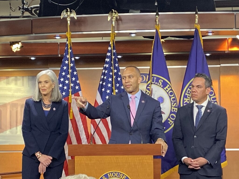 U.S. House Democrats make history electing first Black party leader in Congress