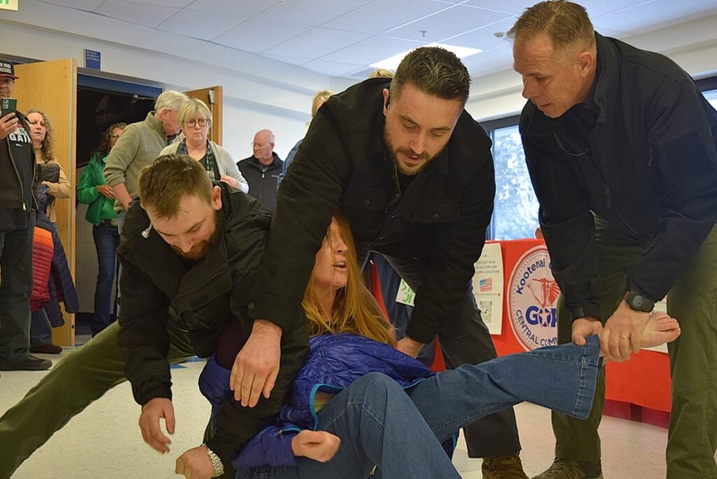 North Idaho woman forcibly removed from Kootenai County Republican town ...