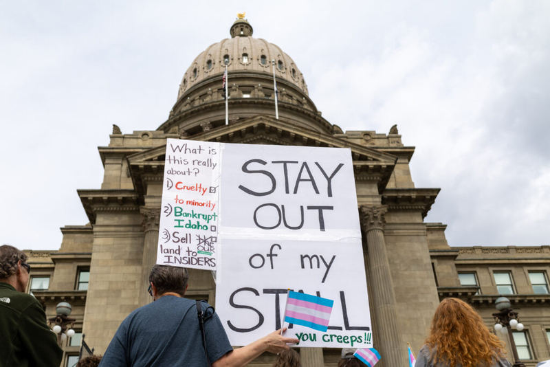 Idaho governor signs bill to criminalize trans people using bathrooms that align with their identity