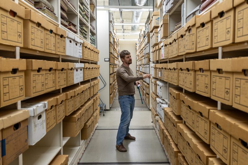 How an Idaho state agency stores decades of old government records and artifacts