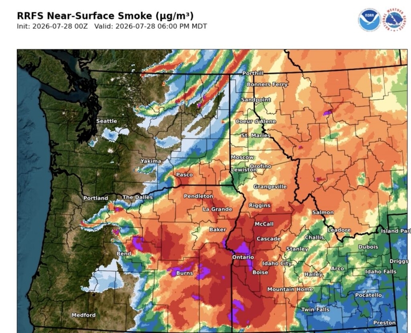 Unhealthy air from wildfires could linger in Boise. Here are trusted air quality tools in Idaho.