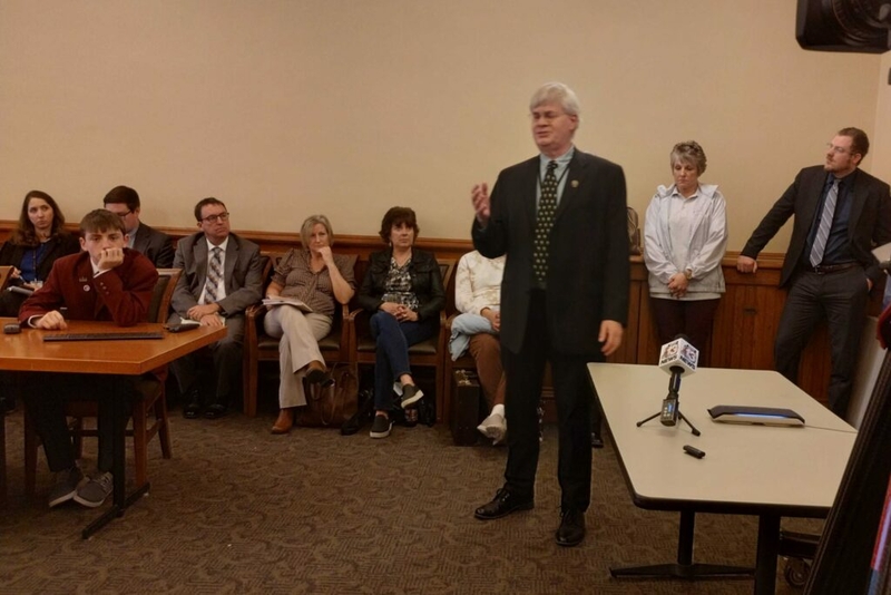 GOP senator proposes dropping bill’s reference to ‘Meet Baby Olivia’ video