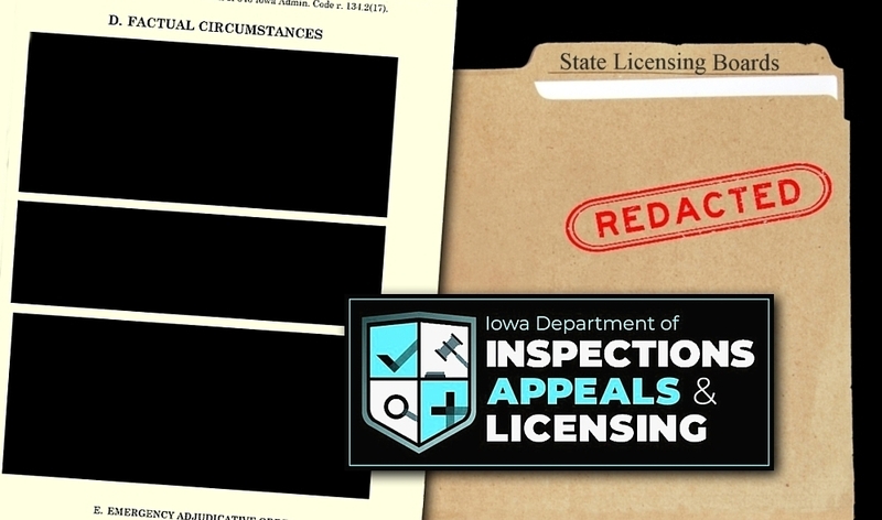Iowa’s licensing boards shut off access to information on charges