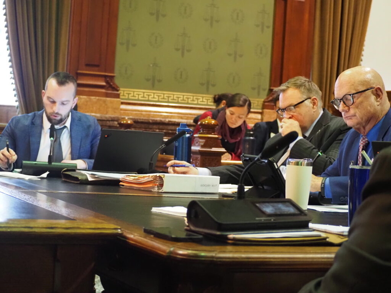 Bill purging affirmative action laws advances, library restrictions stall