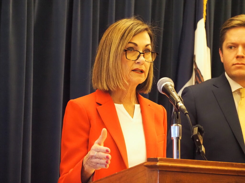Gov. Kim Reynolds signs final bills from 2026 legislative session
