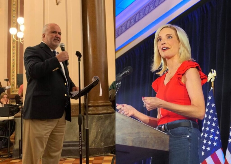 Carlin criticizes Hinson’s vote for same-sex marriage law in U.S. Senate primary