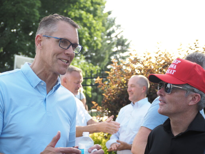 Feenstra touts support from Branstad, GOP officials ahead of primary