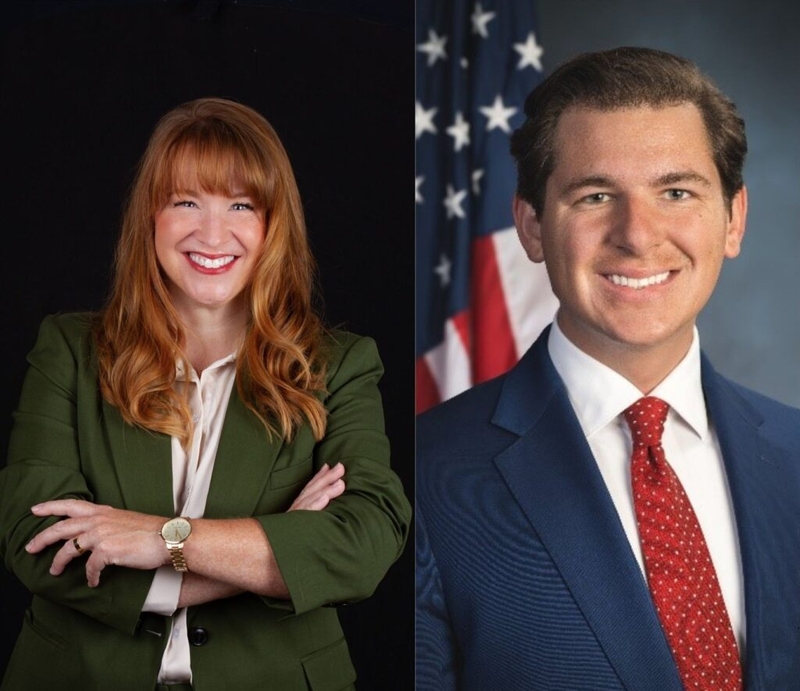 Republican Joe Mitchell, Democratic state Rep. Lindsay James spar in 2nd District debate