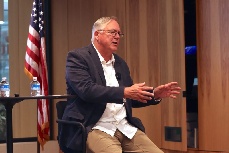 Chris Jones says his unconventional campaign is a ‘referendum on water’
