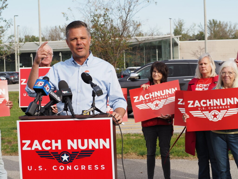 U.S. Rep. Zach Nunn reignites talks of 3rd District debate as early voting begins