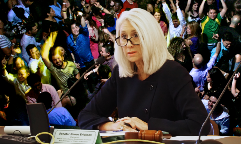 Kansas Legislature throws two-day anti-vax rager, extremists welcome