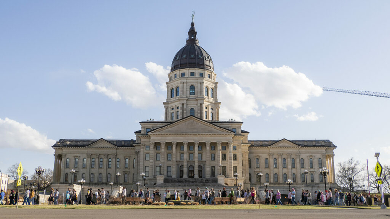 Defiant transgender children, filled with love and rage, march on Kansas Statehouse