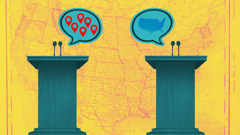 Mapping the presidential debate: Kansas earns mention as candidates ...
