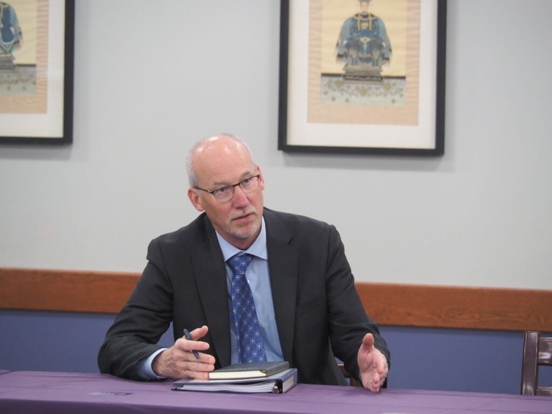 Kansas higher education CEO warns of financial peril for athletics, celebrates university progress