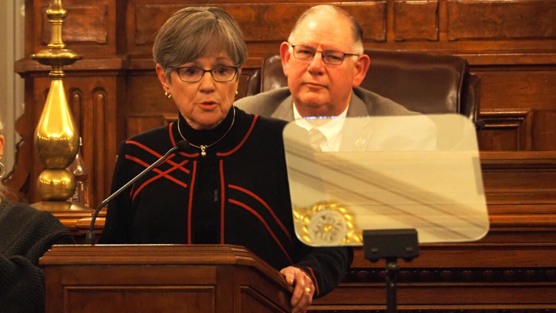 Gov. Laura Kelly objects to 1.5% across-the-board budget cuts ordered by Kansas Legislature