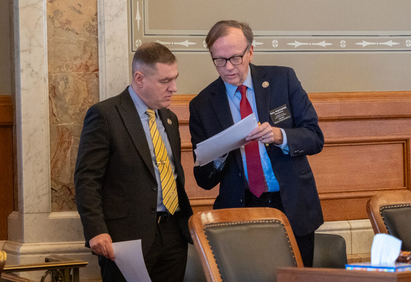 Kansas House Democrats exit election committee meeting after accusing chair of antisemitism