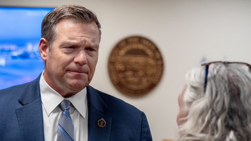 Kobach sues Kansas employee insurer Aetna for ‘misappropriating’ state funds