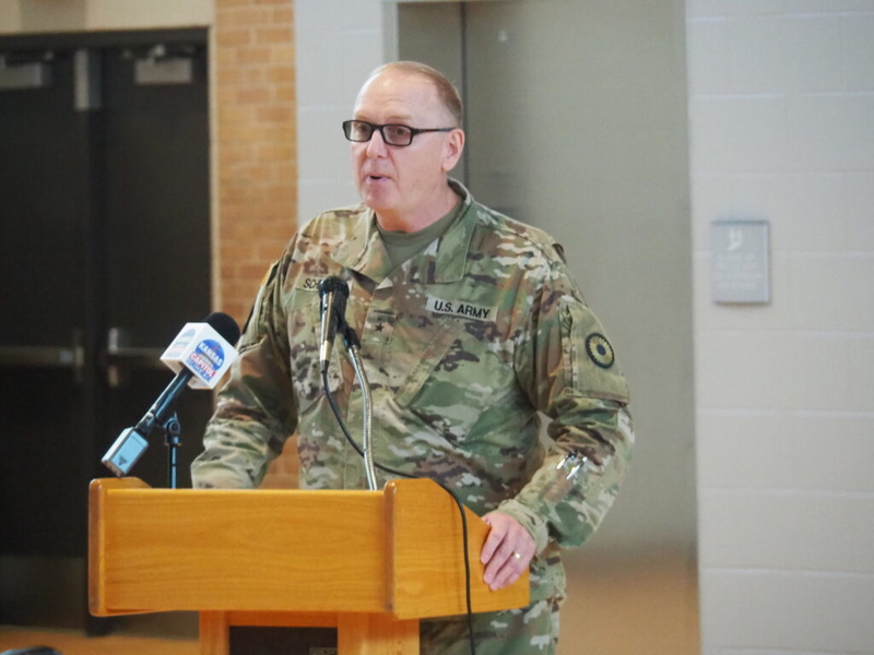 Kansas National Guard celebrates restoration of KCK armory, hands-on education for fifth graders