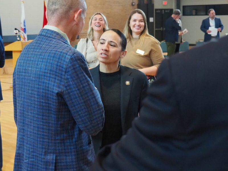 U.S. Rep. Sharice Davids denounces federal court’s decision on access to abortion drug