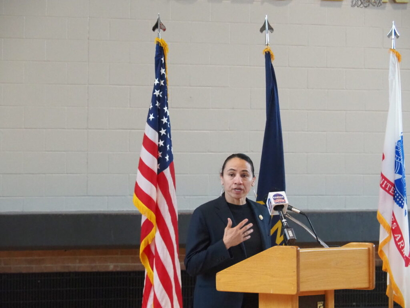 U.S. Rep. Sharice Davids celebrates end of GOP bid to gerrymander Kansas congressional districts