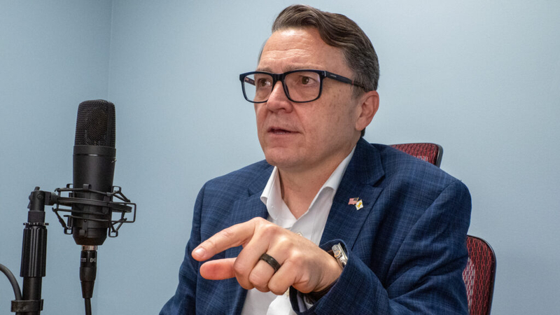 Democrat hopes to pull off upset for U.S. House seat with military experience, disapproval of Trump