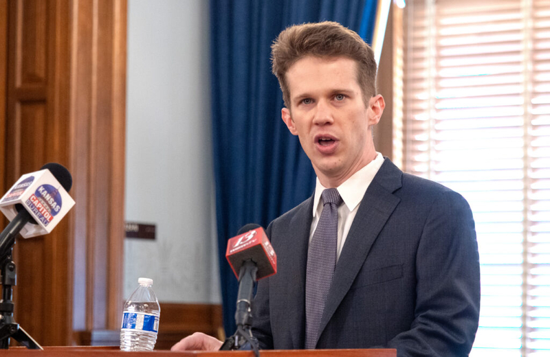 U.S. Senate candidate in Kansas faults Democratic rival’s handling of reported sex abuse
