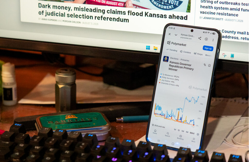 Prediction markets offer insight into Kansas primary races in absence of traditional polls