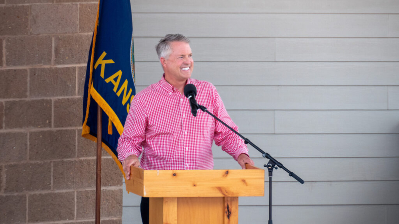 Kansas poll and GOP insiders agree: Roger Marshall is in a heap of trouble. Maybe hiding will help.