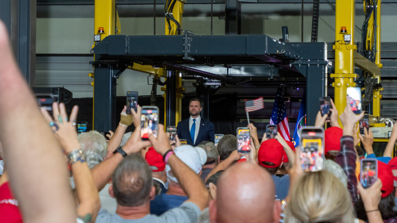 Vice President JD Vance renews call for Kansas GOP voters to back US Sen. Roger Marshall