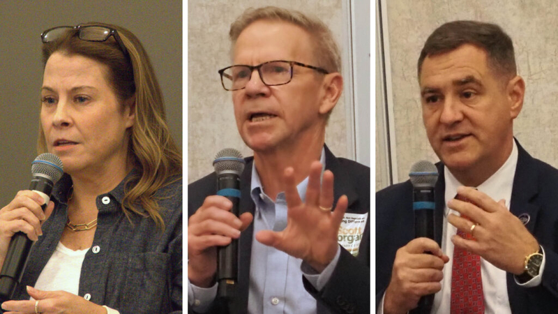 In three-way Kansas secretary of state race, deep disagreements over election administration