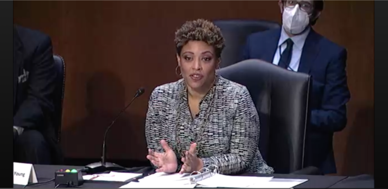 Louisiana’s Shalanda Young fields questions on Hyde amendment in OMB confirmation hearing
