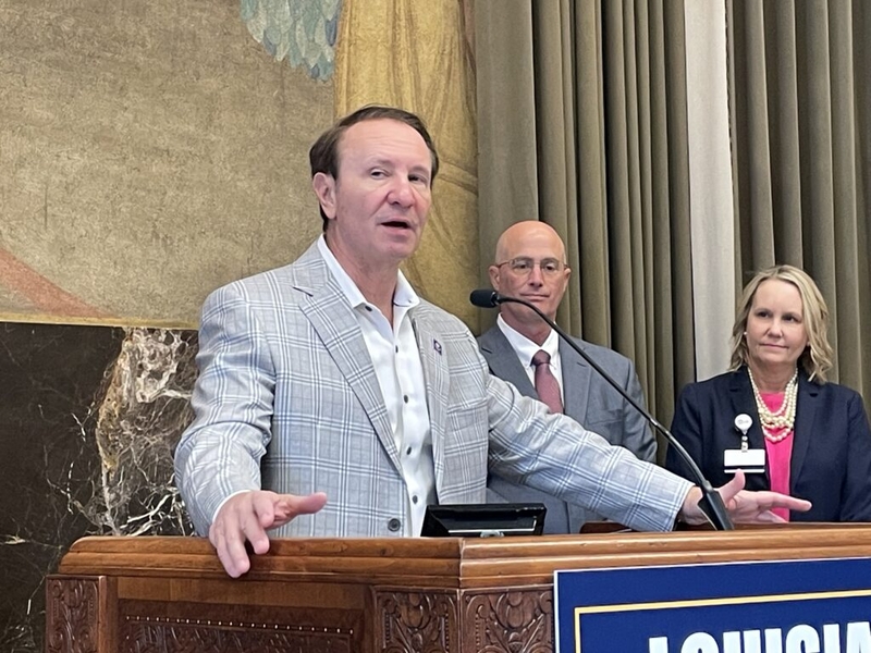 Gov. Landry proposes moving $150 million from public school funds to avoid teacher pay cut