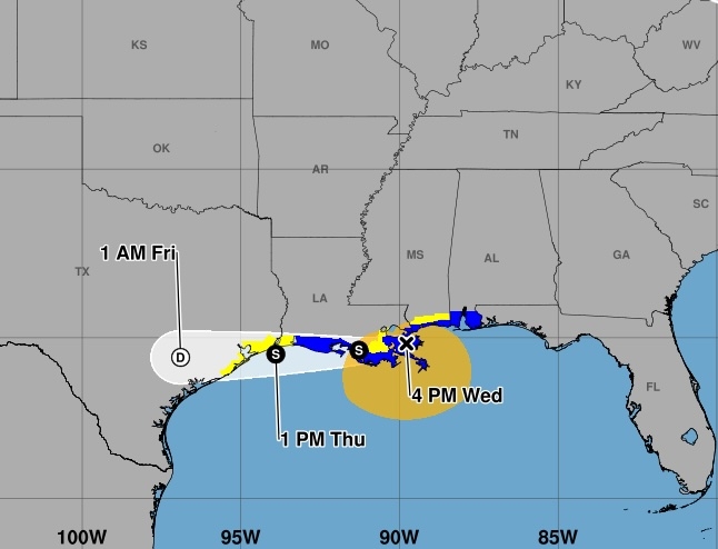 Tropical Storm Bertha expected to brush Louisiana’s coast