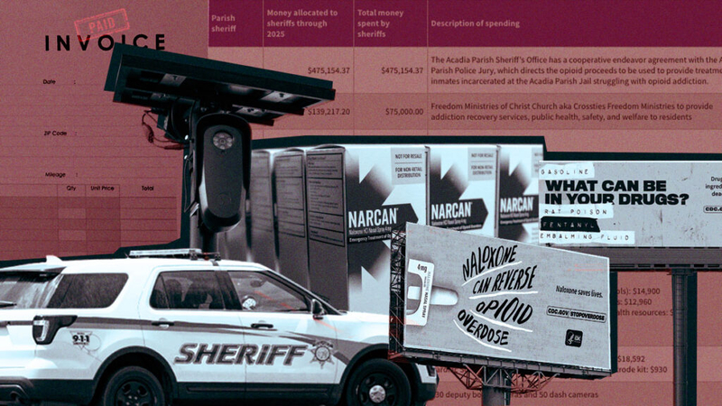 How are Louisiana sheriffs spending opioid settlement funds?