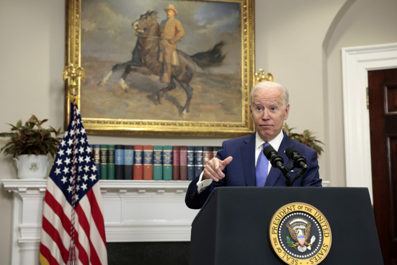 Biden vows codifying Roe v. Wade will top his agenda if Democrats expand control