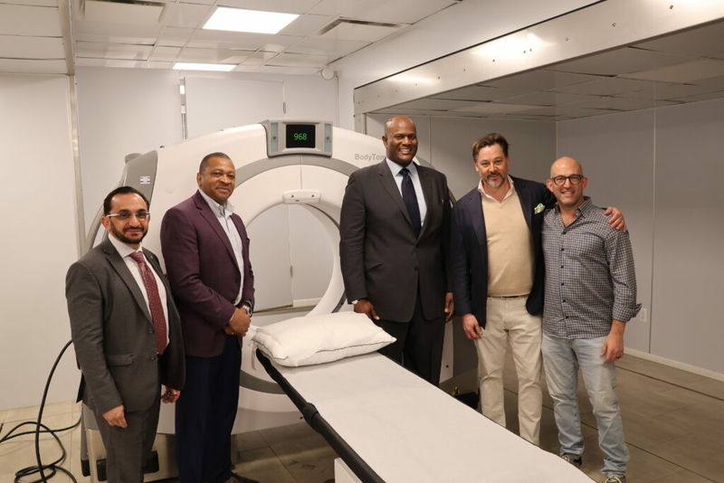 Detroit lawmakers mark Long COVID awareness day by visiting mobile unit screening for lung damage
