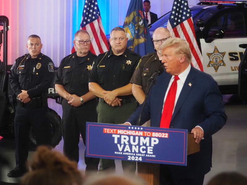 Trump’s Howell event was a ‘blatant’ violation of Michigan campaign law, Dem lawyer says