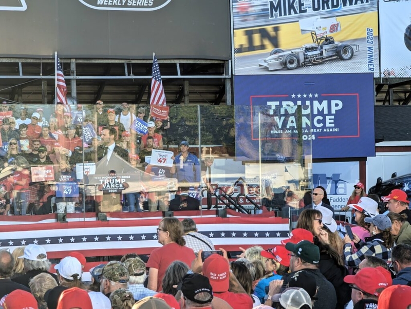 Trump campaign deploys Vance to make a big play for rural Michigan voters